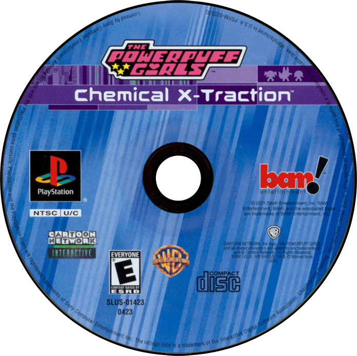 Powerpuff Girls Chemical X-Traction media 7 for Playstation